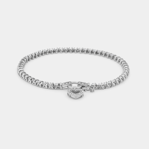 1 Carat Lab-Grown Bridge Fashion Bracelet — GILDED New York