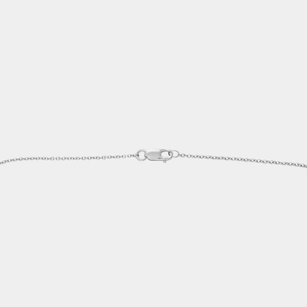 1/2 Carat Lab-Grown Diamond Fancy Bezel-Set Diamonds-By-The-Yard Necklace — GILDED New York