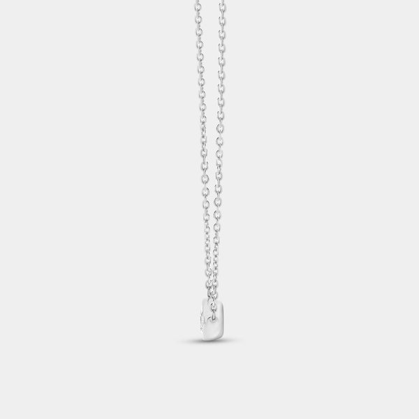 1 Carat Lab-Grown Diamond Marquise-Shaped, Bezel-Set Station Solitaire Pendant — GILDED New York