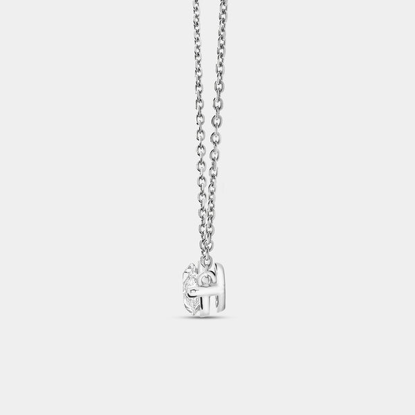 1 Carat Lab-Grown Diamond Marquise-Shaped Station Solitaire Pendant — GILDED New York