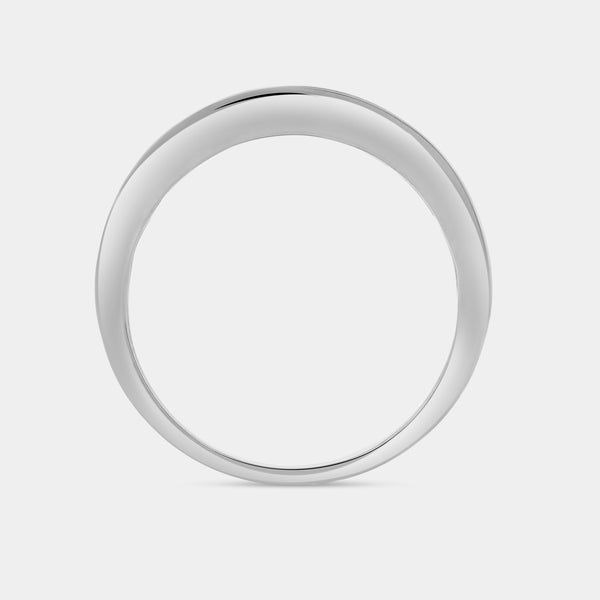 1/2 Carat Lab-Grown Diamond Channel-Set Classic Band — GILDED New York