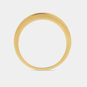 Gilded 1/2 Carat Lab-Grown Diamond Channel-Set Classic Band