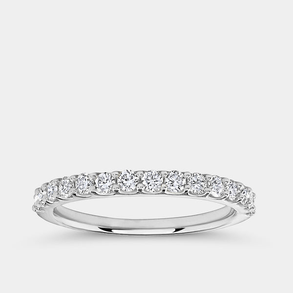 1/2 Carat Lab-Grown Diamond Prong-Set Classic Band — GILDED New York