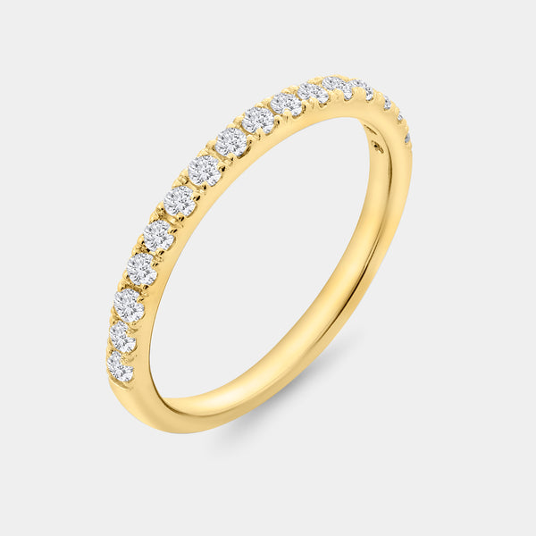 1 and 3/4 Carat Lab-Grown Diamond Pear-Shaped Halo Bridal Set — GILDED New York