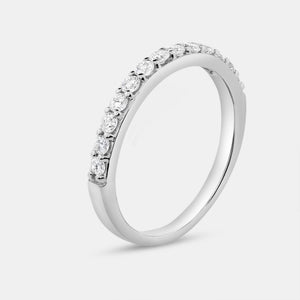 Gilded 2 and 3/4 Carat Lab-Grown Diamond Princess-Cut Halo Bridal Ring Set