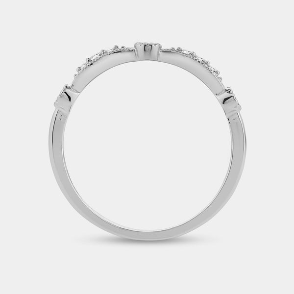 1/10 Carat Lab-Grown Diamond Tk Stack Ring — GILDED New York