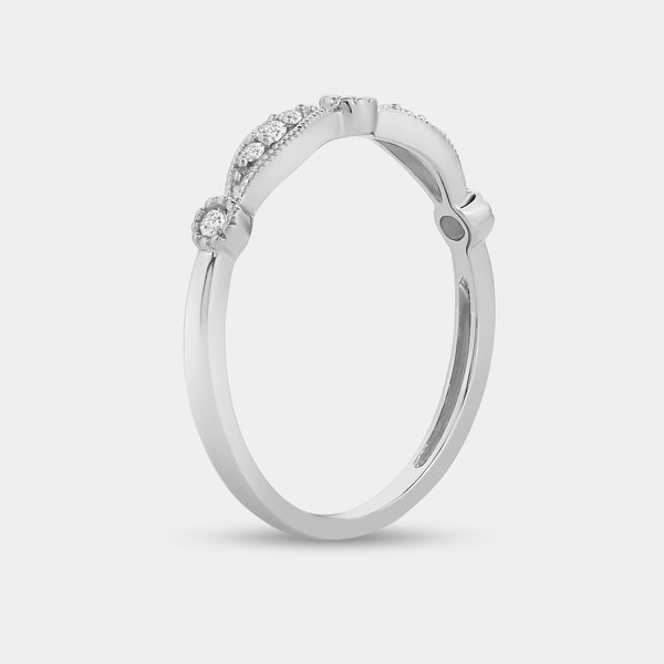 1/10 Carat Lab-Grown Diamond Tk Stack Ring — GILDED New York