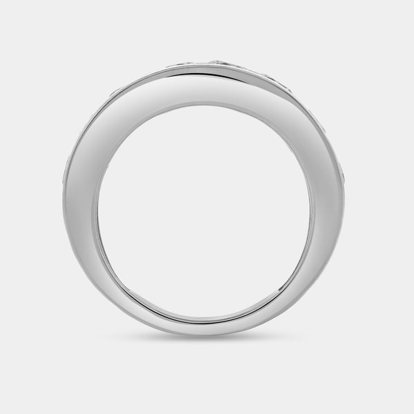 2 Carat Lab-Grown Diamond Channel-Set Classic Band — GILDED New York