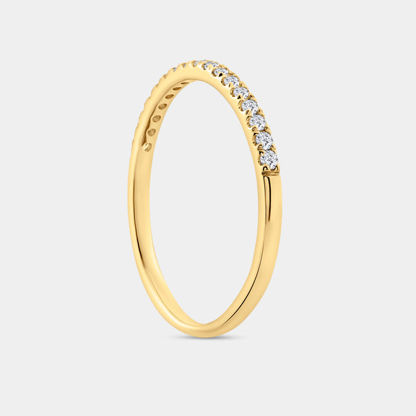 2 Carat Lab-Grown Diamond Engagement Ring Set with a Round-Shaped Center and a Knotted Halo — GILDED New York