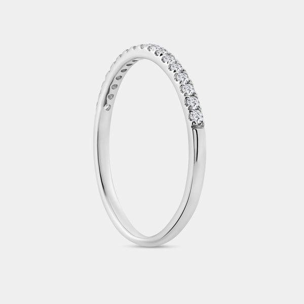 2 Carat Lab-Grown Diamond Engagement Ring Set with a Round-Shaped Center and a Knotted Halo — GILDED New York
