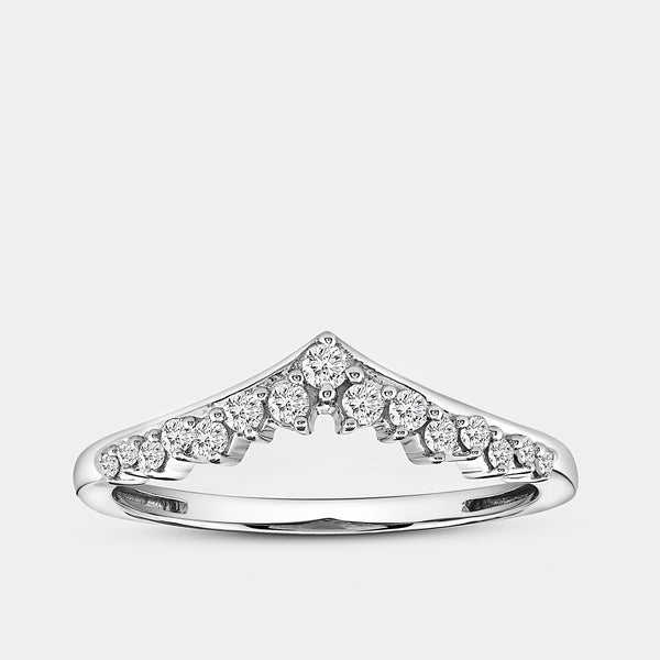 1/5 Carat Lab-Grown Diamond Crown Stack Ring — GILDED New York