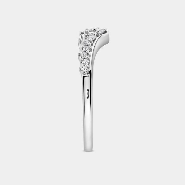 1/5 Carat Lab-Grown Diamond Crown Stack Ring — GILDED New York