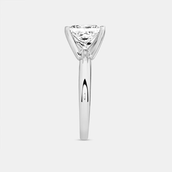 3 Carat Lab-Grown Diamond Princess-Cut Classic Solitaire Ring — GILDED New York