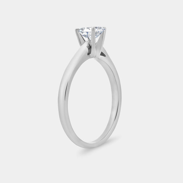 1/2 Carat Lab-Grown Diamond Oval-Shaped Classic Solitaire Ring — GILDED New York