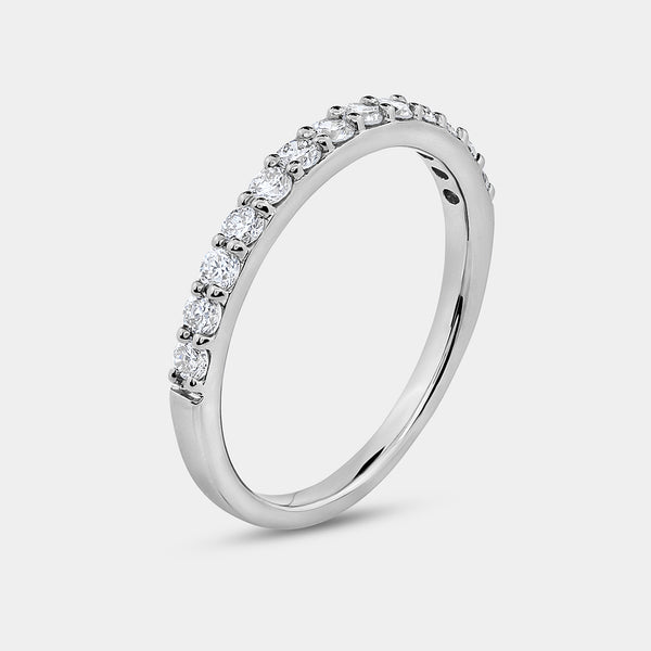 1 and 1/2 Carat Lab-Grown Diamond Solitaire Oval-Shaped Prong-Setting Bridal Set — GILDED New York