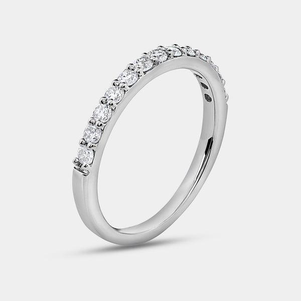 1 and 1/2 Carat Lab-Grown Diamond Solitaire Emerald-Cut Prong-Setting Bridal Set — GILDED New York