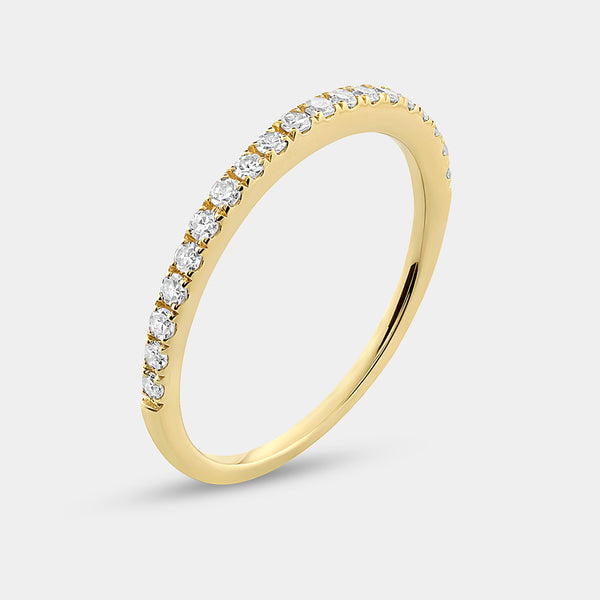 2 and 1/4 Carat Lab-Grown Diamond Engagement Ring Set with a Round-Shaped Center and a Cushion Halo — GILDED New York
