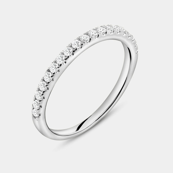 1 and 3/4 Carat Lab-Grown Diamond Oval-Shaped Halo Engagement Ring Set — GILDED New York