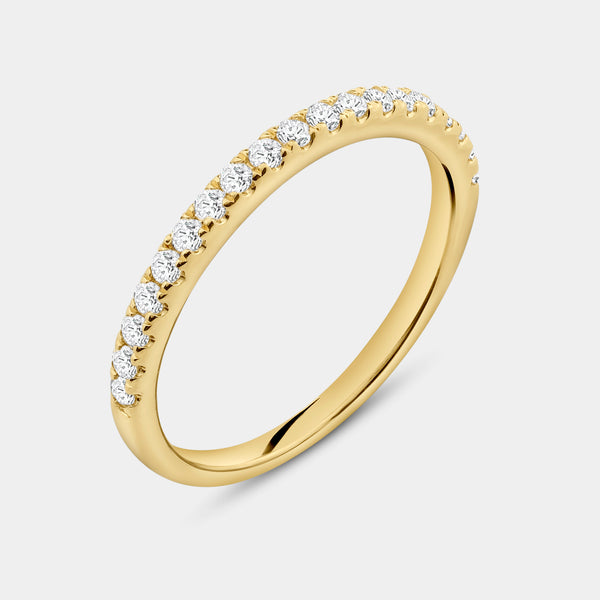 1 and 3/4 Carat Lab-Grown Diamond Oval-Shaped Halo Engagement Ring Set — GILDED New York