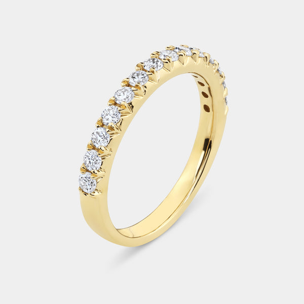 2 Carat Lab-Grown Diamond Solitaire Pear-Shaped Bridal Set — GILDED New York
