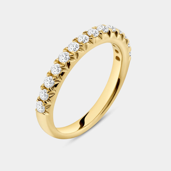 2 Carat Lab-Grown Diamond Solitaire Oval-Shaped Bridal Set — GILDED New York