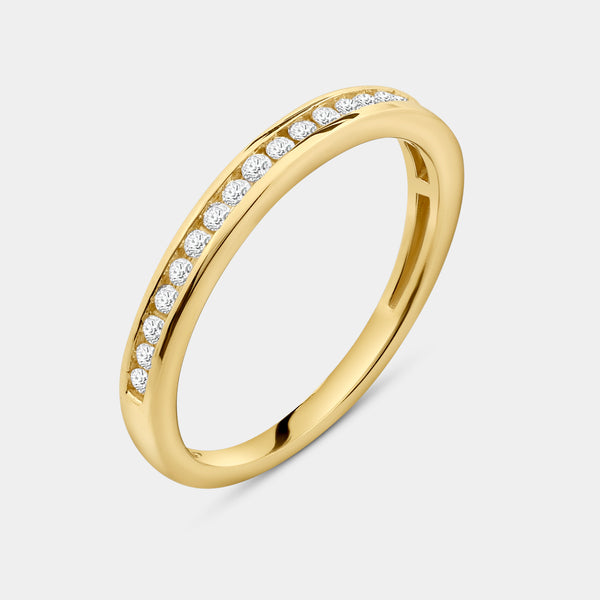 2 Carat Lab-Grown Diamond Round-Shaped Engagement Ring Set — GILDED New York