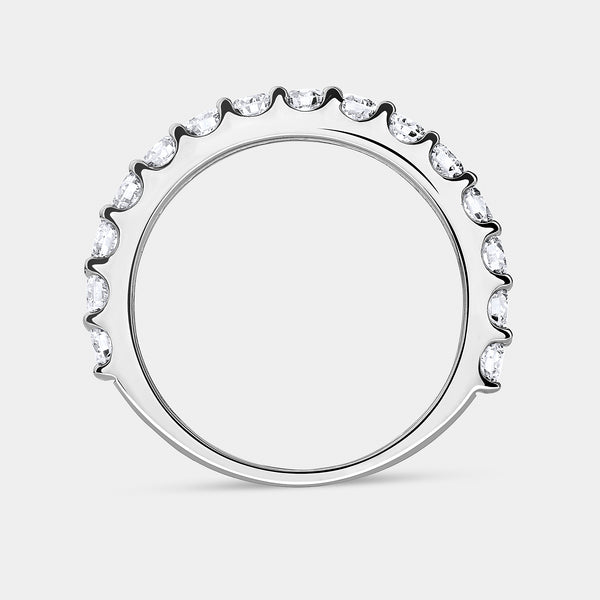 1 Carat Lab-Grown Diamond Prong-Set Classic Band — GILDED New York