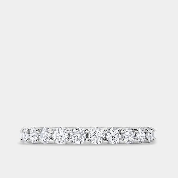 1 Carat Lab-Grown Diamond Prong-Set Classic Band — GILDED New York
