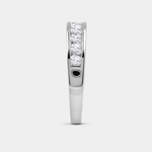 1 and 1/2 Carat Lab-Grown Diamond Solitaire Round-Shaped Bridal Set — GILDED New York