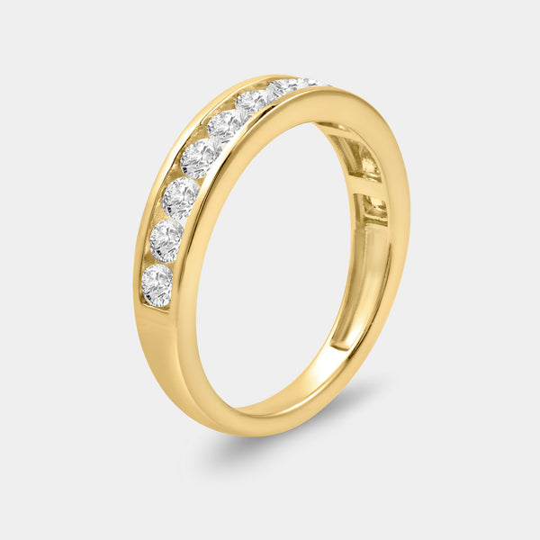 1 and 1/2 Carat Lab-Grown Diamond Solitaire Emerald-Cut Bridal Set — GILDED New York
