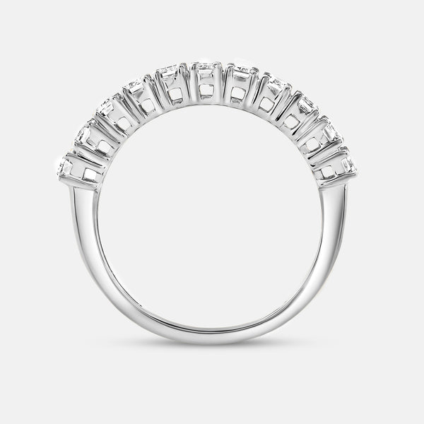 1 Carat Lab-Grown Diamond Emerald-Cut Wedding Band — GILDED New York