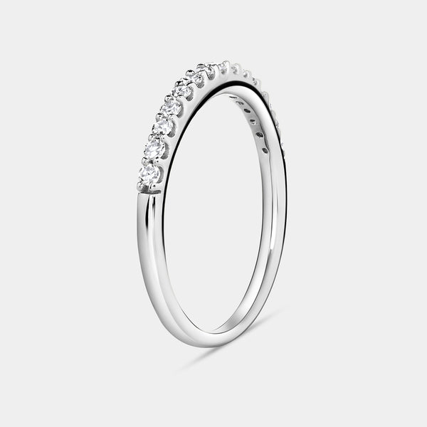 1/4 Carat Lab-Grown Diamond Prong-Set Classic Band — GILDED New York