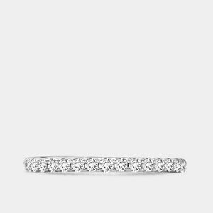 Gilded 1/4 Carat Lab-Grown Diamond Prong-Set Classic Band
