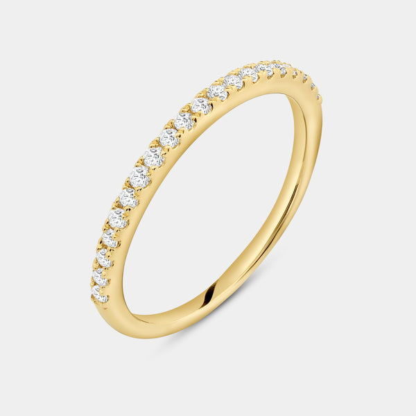 1 and 3/4 Carat Lab-Grown Diamond Pear-Shaped Bridal Set — GILDED New York