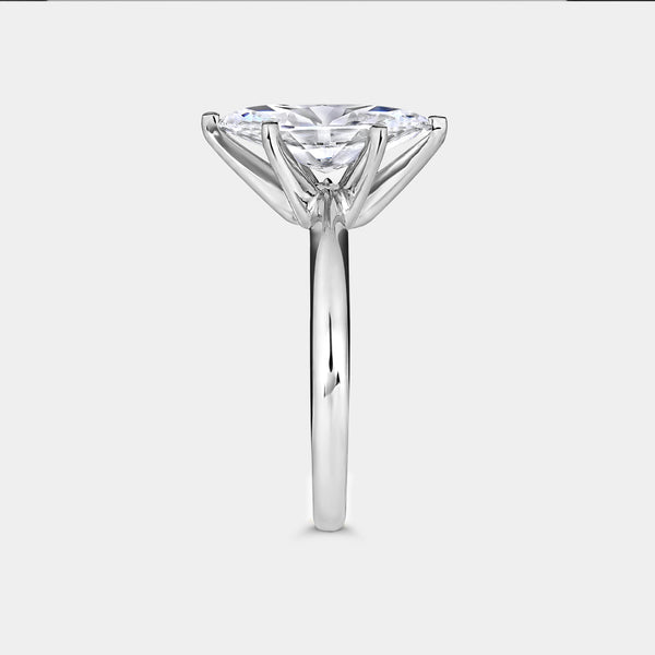 2 Carat Lab-Grown Diamond Marquise-Shaped Classic Solitaire Ring — GILDED New York
