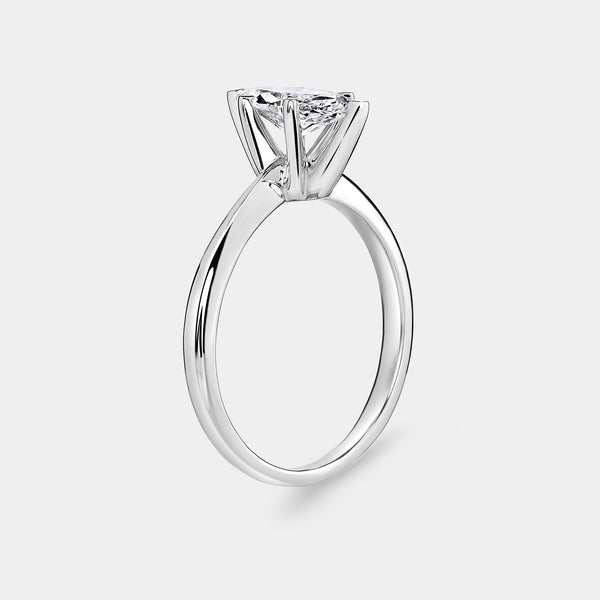 1 Carat Lab-Grown Diamond Marquise-Shaped Classic Solitaire Ring — GILDED New York