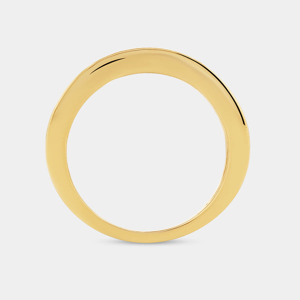 3 Carat Lab-Grown Diamond Three-Row Classic Channel-Set Anniversary Band — GILDED New York