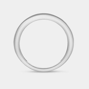Gilded 1 and 1/2 Carat Lab-Grown Diamond Channel-Set Classic Band