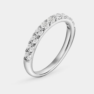 Gilded 4 Carat Lab-Grown Diamond Solitaire Pear-Shaped Bridal Set