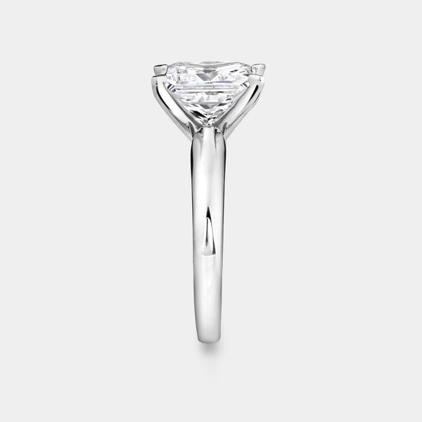 5 Carat Lab-Grown Diamond Emerald-Cut Classic Solitaire Ring — GILDED New York