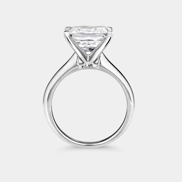 5 Carat Lab-Grown Diamond Emerald-Cut Classic Solitaire Ring — GILDED New York