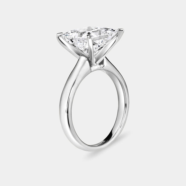 5 Carat Lab-Grown Diamond Emerald-Cut Classic Solitaire Ring — GILDED New York