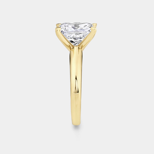 5 Carat Lab-Grown Diamond Emerald-Cut Classic Solitaire Ring — GILDED New York