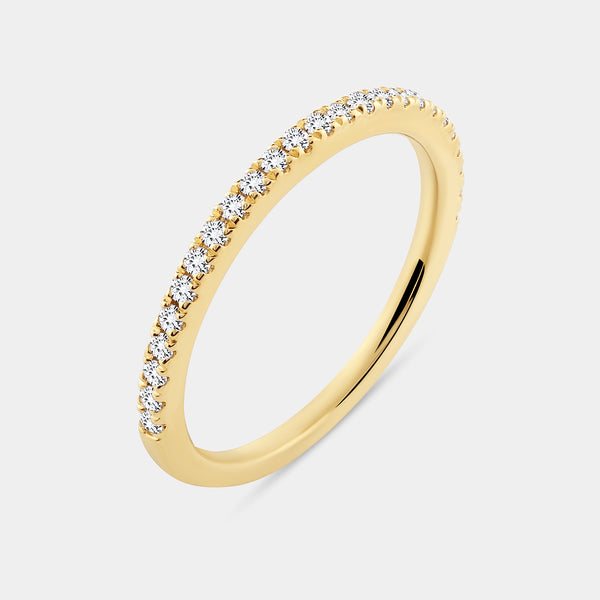 1 Carat Lab-Grown Oval-Shaped Hidden Halo Engagement Ring Set — GILDED New York