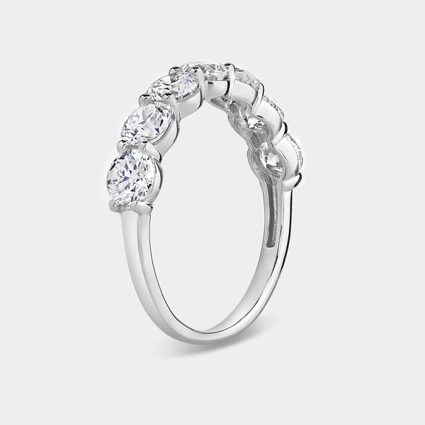 2 Carat Lab-Grown Diamond Seven-Stone Classic Band — GILDED New York
