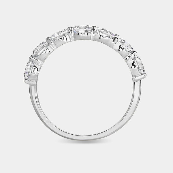 2 Carat Lab-Grown Diamond Seven-Stone Classic Band — GILDED New York