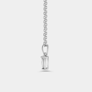 Gilded 1/10 Carat Lab-Grown Diamond Round-Shaped Two-Piece Earring and Pendant Set in a Heart-Shaped Illusion Plate